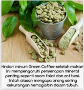 manfaat dan efek samping pada green coffee